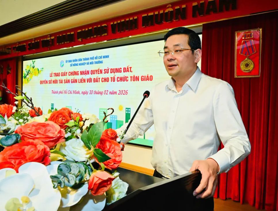 Giám đốc Sở NN-MT Nguyễn Toàn Thắng phát biểu. Ảnh: Việt Dũng