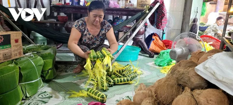 Làng nghề bánh, bún, hủ tiếu Mỹ Phong nhộn nhịp vào Xuân