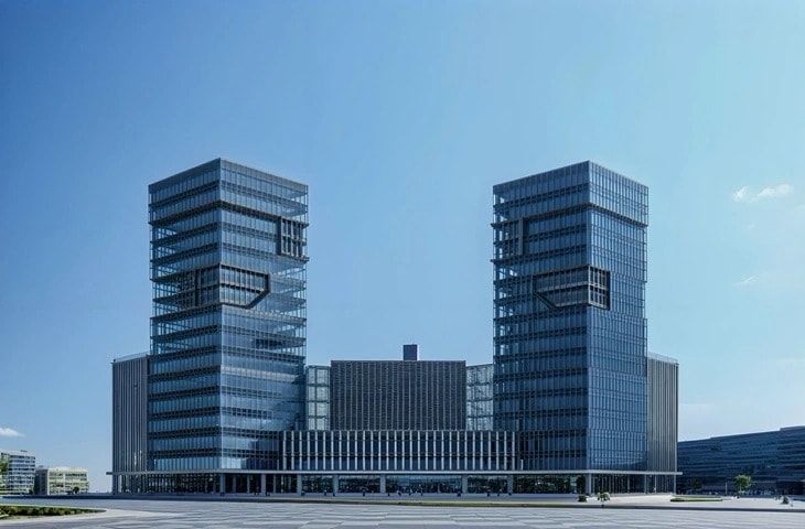 Thiết kế dự kiến của Trường Đại học Công nghệ Nam Bình Dương. Ảnh: DAP