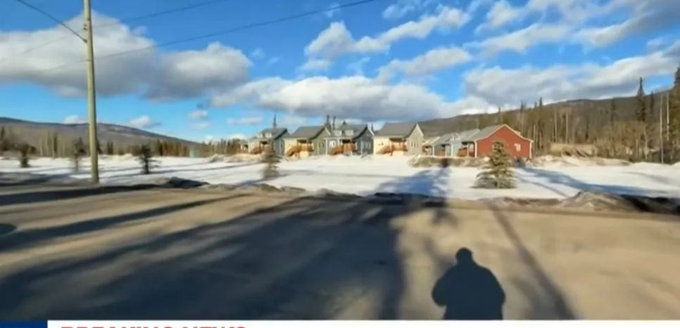 Thị trấn Tumbler Ridge, nơi xảy ra vụ xả súng. Ảnh: CTV