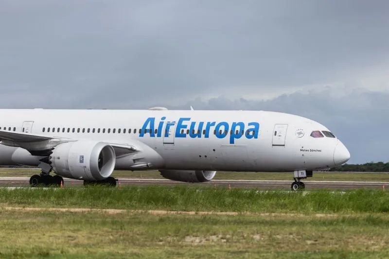 Hãng hàng không Air Europa của Tây Ban Nha chuẩn bị nối lại đường bay tới Venezuela. Ảnh: FINANCE REVIEW
