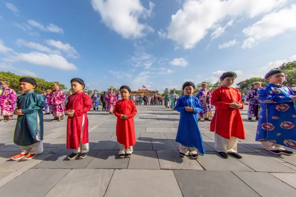 Tái hiện lễ Thiết triều Nguyên đán thời nhà Nguyễn