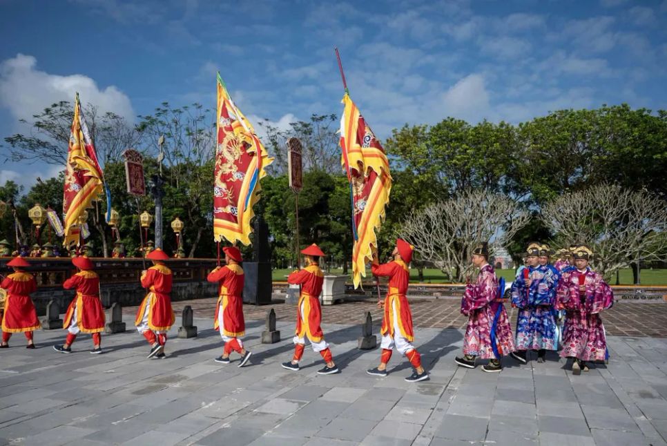Tái hiện lễ Thiết triều Nguyên đán thời nhà Nguyễn