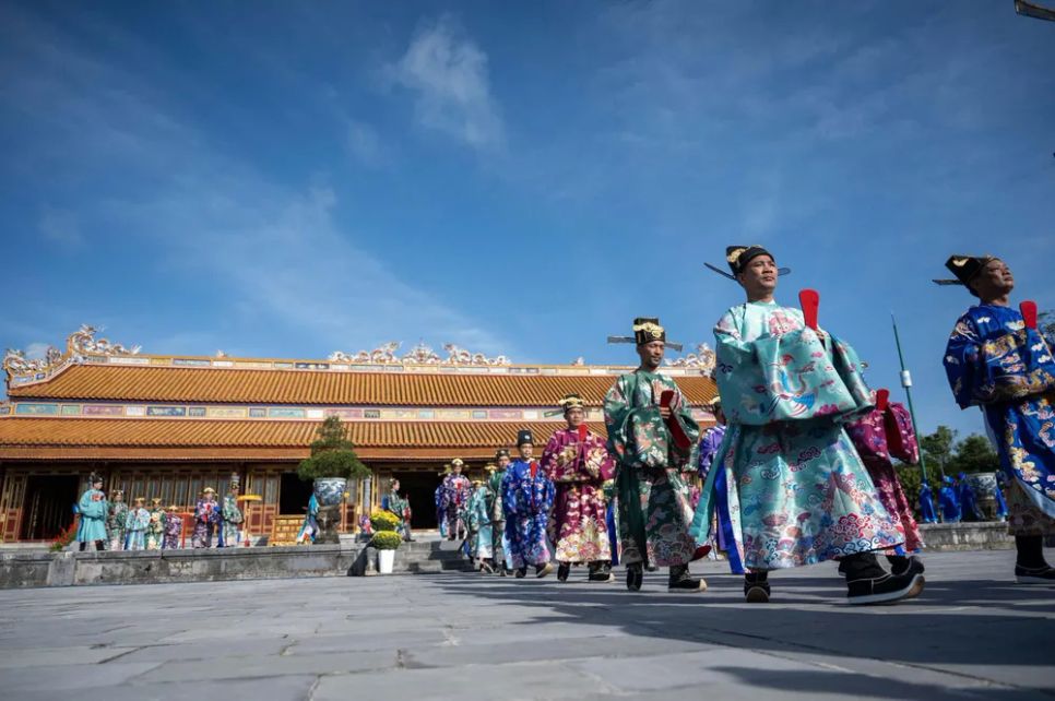 Tái hiện lễ Thiết triều Nguyên đán thời nhà Nguyễn