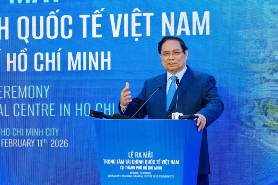 Thủ tướng Chính phủ Phạm Minh Chính phát biểu chỉ đạo. Ảnh: HOÀNG HÙNG