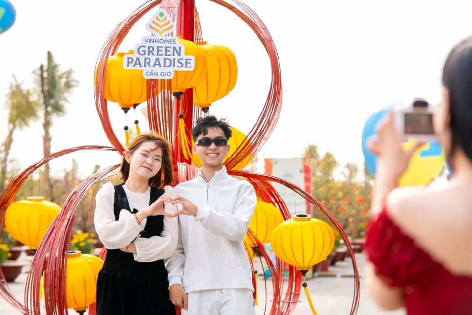 Green Paradise Tet Fest sẽ là điểm đến hẹn hò đặc biệt cho các cặp đôi mùa Valentine năm nay