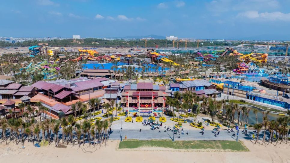 Toàn cảnh công viên nước Sun World Vũng Tàu Aqua Adventure