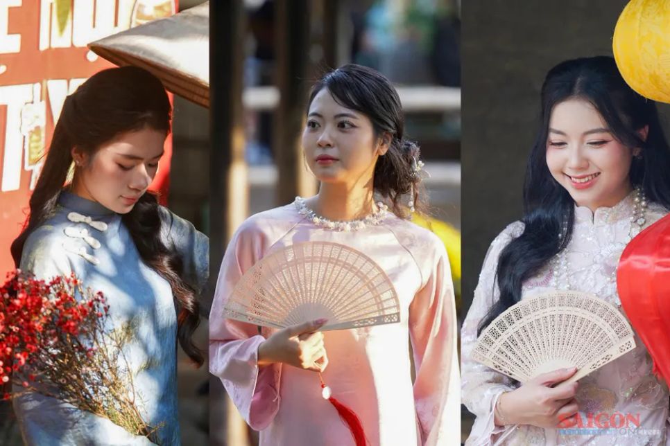 Không gian tết xưa thu hút giới trẻ