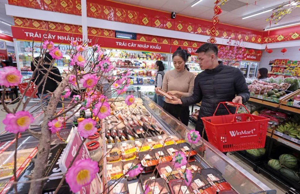 Hàng hóa tại các siêu thị rất nhiều, giá ổn định