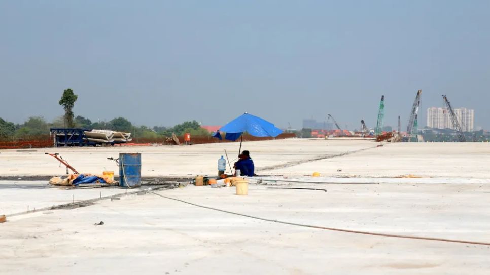 Giữ nhịp thi công xuyên Tết trên công trường dự án Vành đai 3 TPHCM Giữ nhịp thi công xuyên Tết trên công trường dự án Vành đai 3 TPHCM