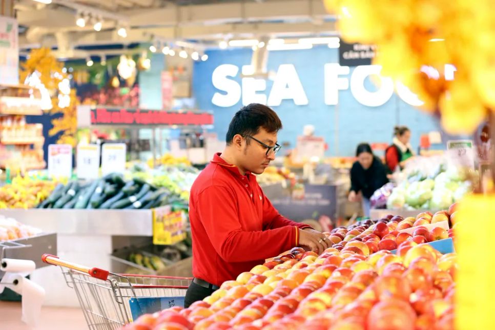 Rau củ trong các siêu thị năm nay rất nhiều