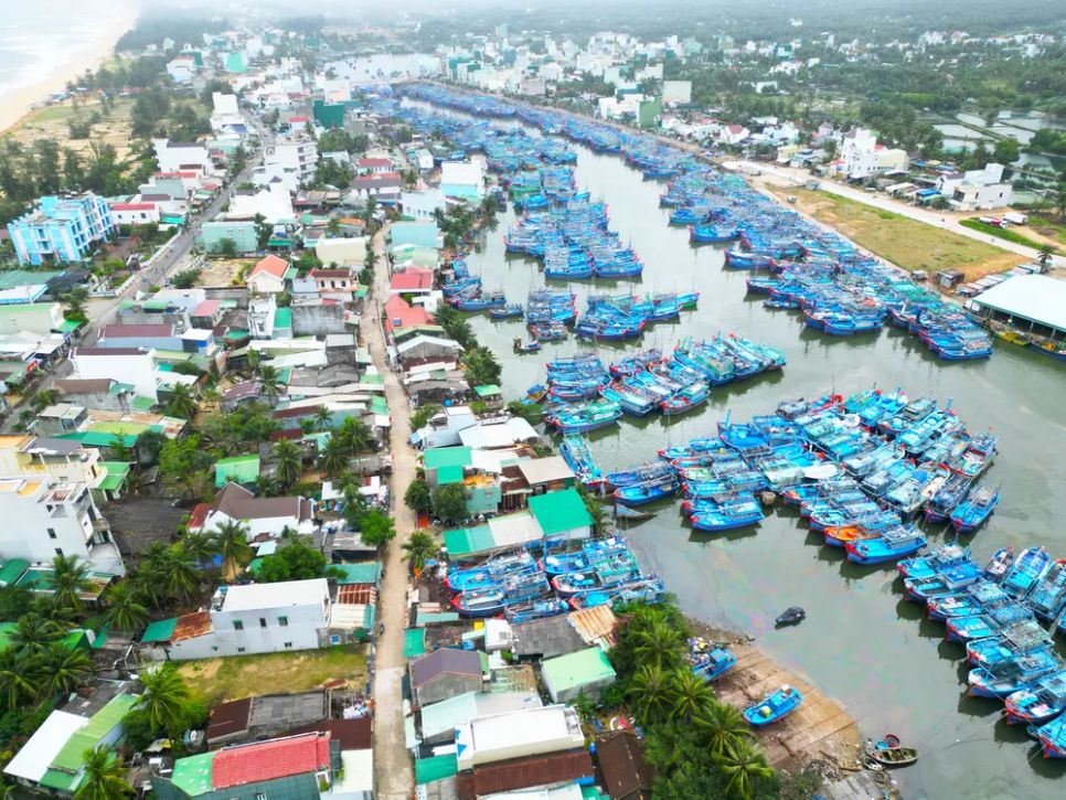 Thủ phủ đánh cá xa bờ Hoài Nhơn hiện có khoảng 2.300 tàu cá các loại đang hành nghề