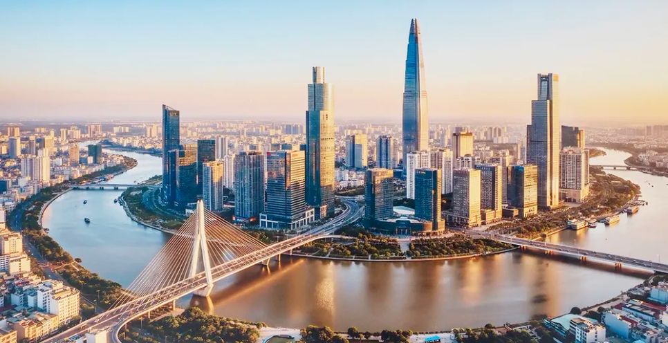 Không gian phát triển Trung tâm tài chính quốc tế tại TPHCM. Ảnh: HOÀNG HÙNG