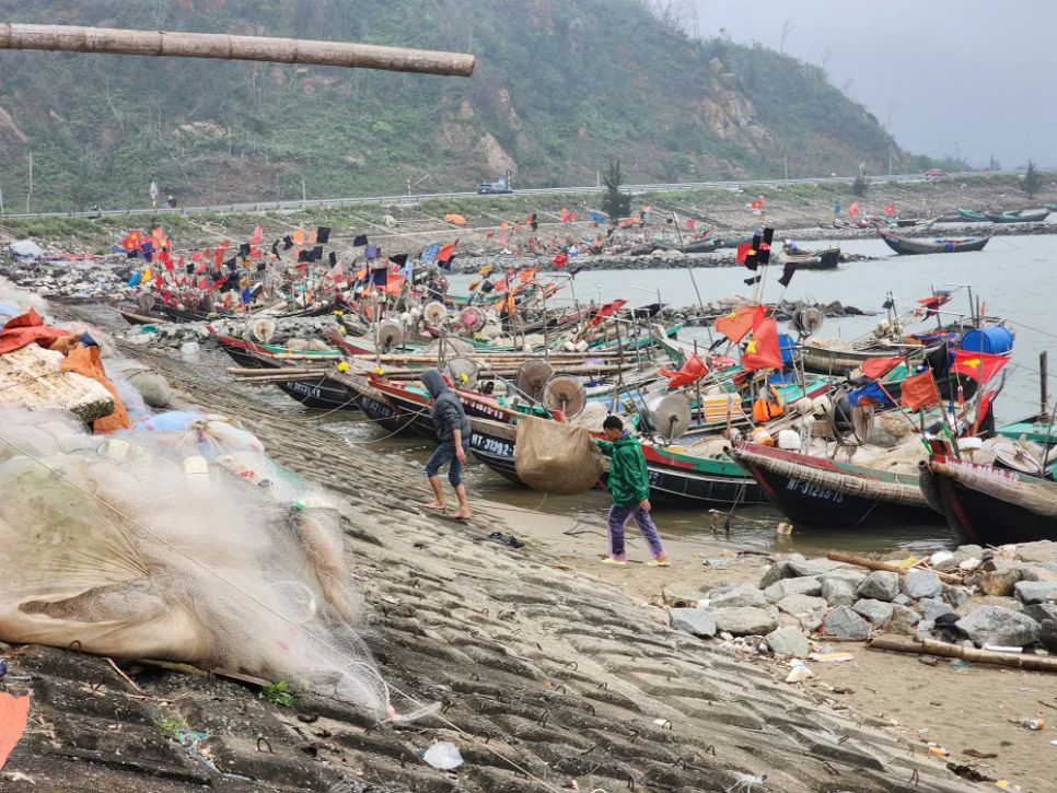 Ngư dân Hà Tĩnh trúng 