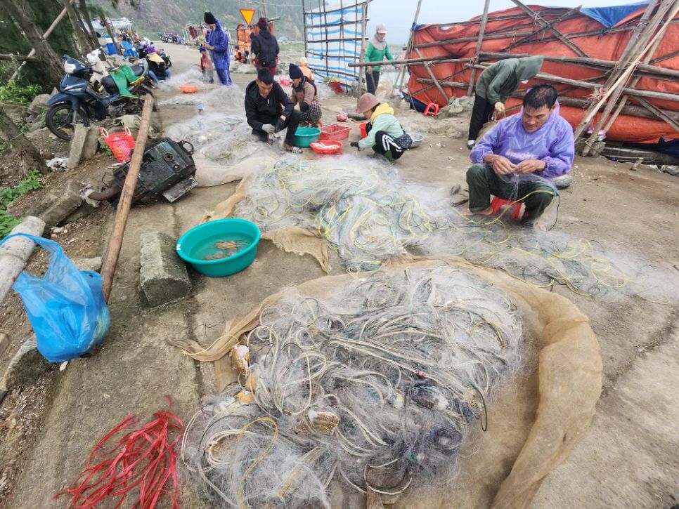 Ngư dân Hà Tĩnh trúng 