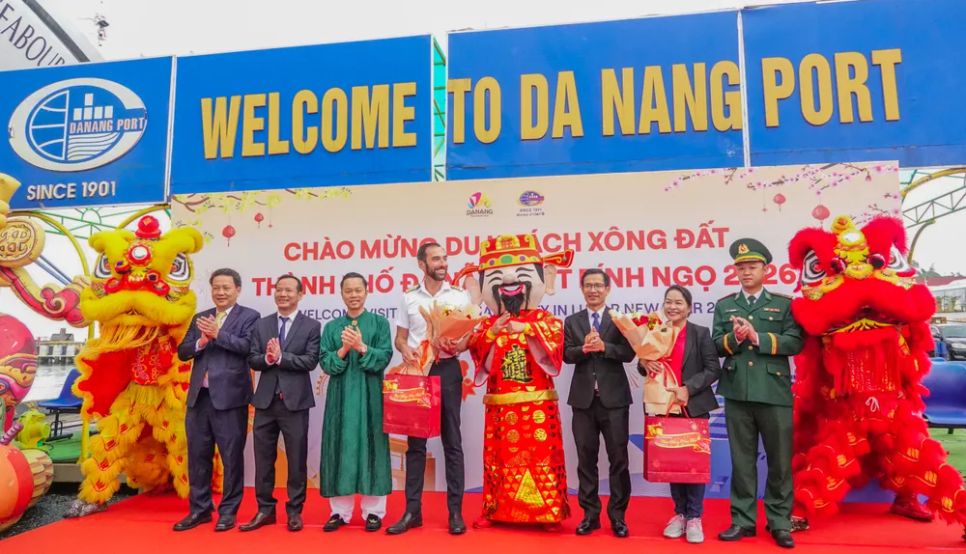 Đà Nẵng đón hơn 4.000 khách tàu biển dịp Tết Bính Ngọ 2026