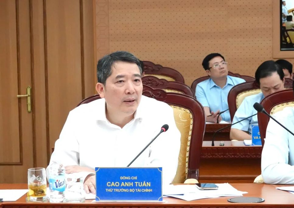 <p>Thứ trưởng Bộ Tài chính Cao Anh Tuấn. Ảnh: BTC</p>