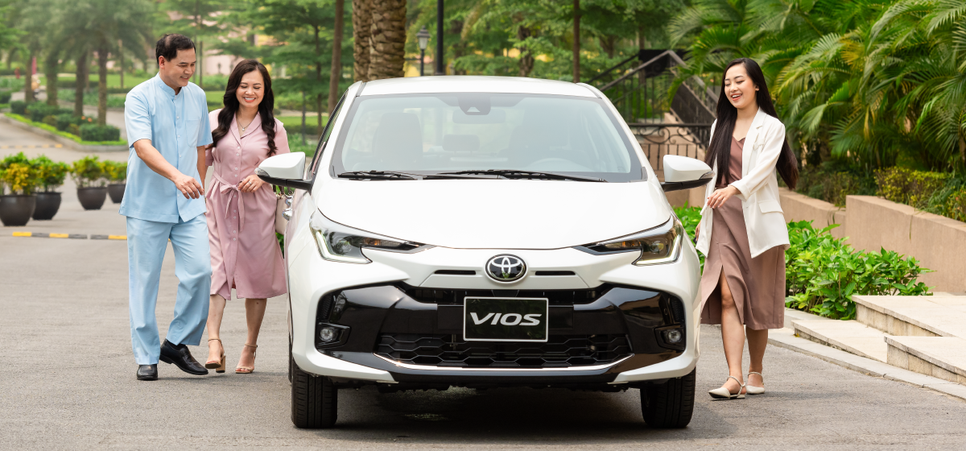 Điểm nhấn lớn nhất của Vios nằm ở hệ thống an toàn. Nguồn: Toyota Vios.
