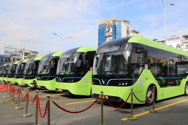 TP.HCM đưa vào vận hành thêm 25 tuyến xe buýt điện từ ngày 1/3. Ảnh minh họa