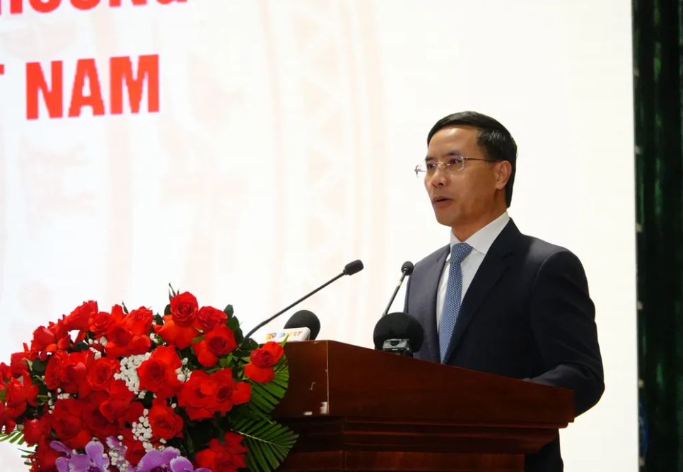 Ông Phạm Đức Ấn, Chủ tịch UBND TP Đà Nẵng phát biểu. Ảnh: XUÂN QUỲNH