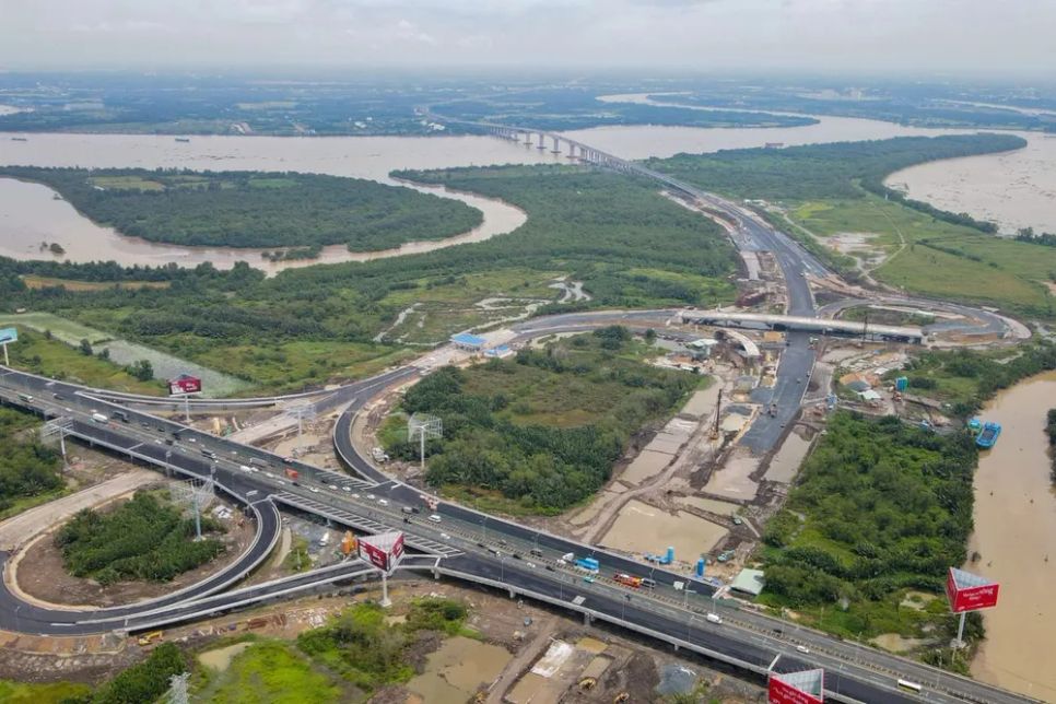 Nút giao Vành đai 3 với cao tốc TPHCM – Long Thành – Dầu Giây đang tăng tốc hoàn thiện
