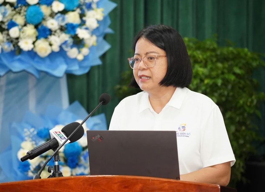 Bà Võ Thị Trung Trinh - Giám đốc Trung tâm Chuyển đổi số TP.HCM Bà Võ Thị Trung Trinh - Giám đốc Trung tâm Chuyển đổi số TP.HCM