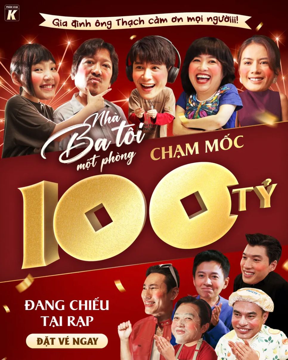 <i>Đây là tác phẩm thứ 2 của điện ảnh Việt đạt cột mốc 100 tỷ đồng trong năm 2026. Ảnh: ĐPCC</i>