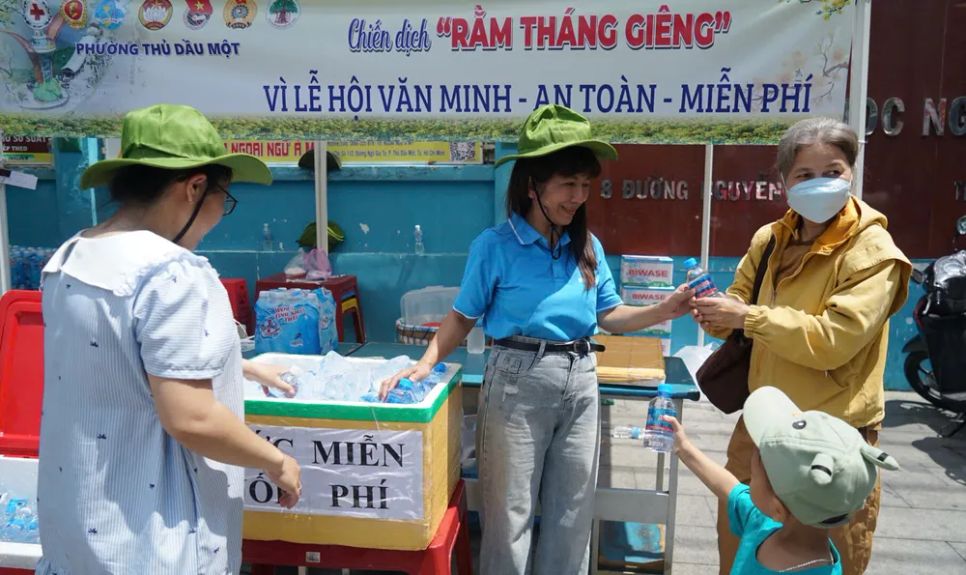 Các lực lượng tại địa phương tham gia chiến dịch 