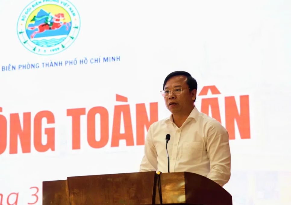 Đồng chí Huỳnh Khắc Điệp phát biểu tại ngày hội Đồng chí Huỳnh Khắc Điệp phát biểu tại ngày hội