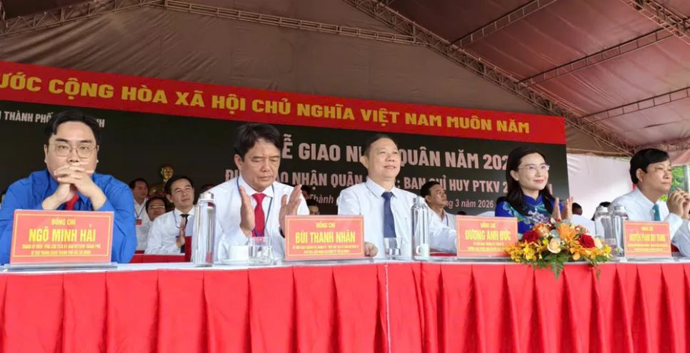 Các tân binh sẵn sàng nhận và hoàn thành tốt mọi nhiệm vụ được giao