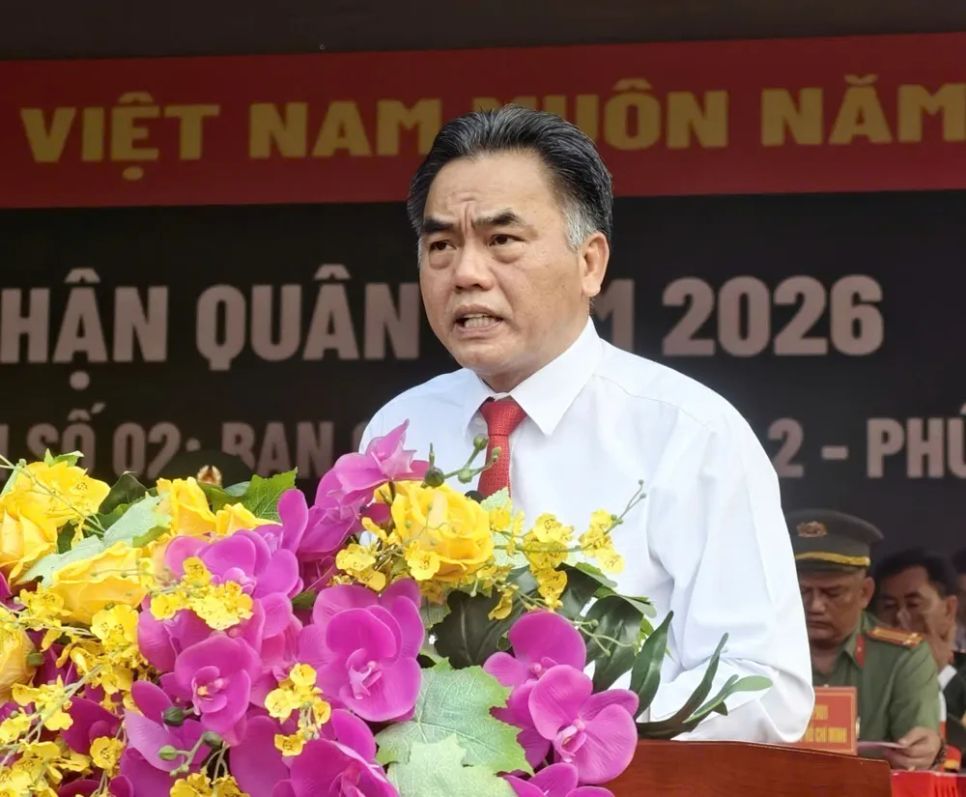 Phó Chủ tịch Thường trực UBND TPHCM Nguyễn Lộc Hà phát biểu tại buổi lễ