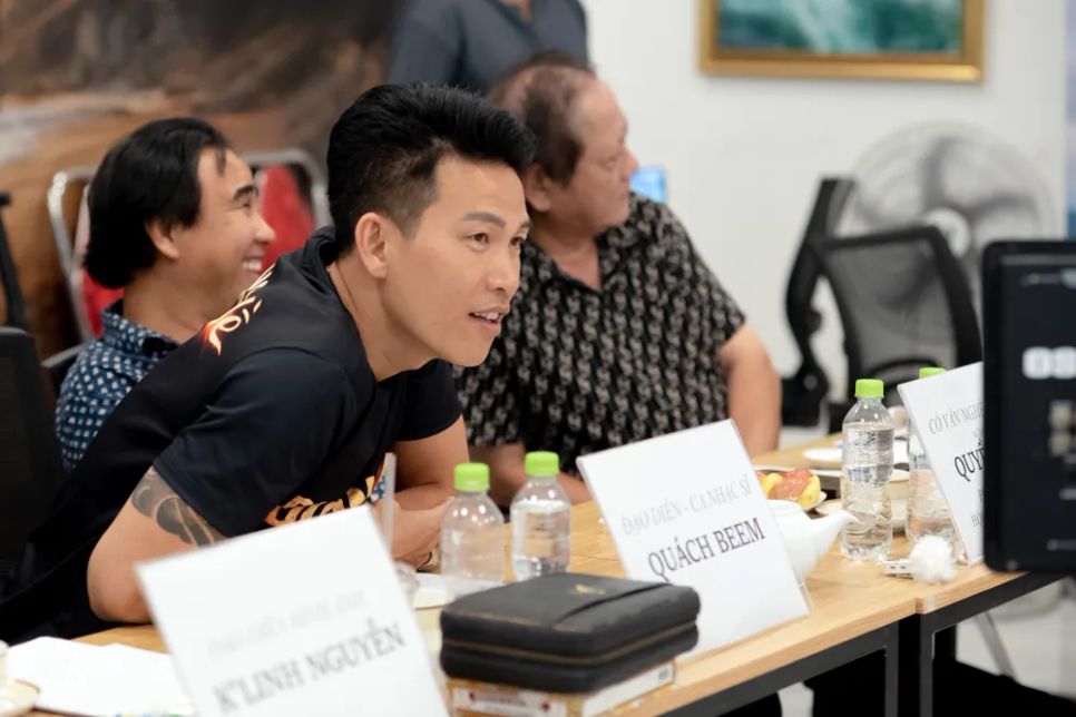 <i>Đường về đánh dấu lần lấn sân điện ảnh của Quách Beem trong nhiều vai trò khác nhau. Ảnh: ĐPCC</i>