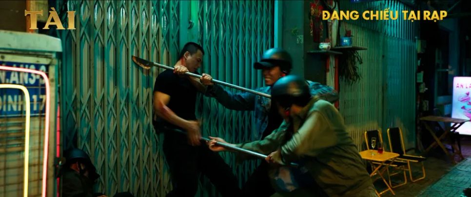 Hành động là một trong những điểm sáng ấn tượng của bộ phim. Ảnh: ĐPCC