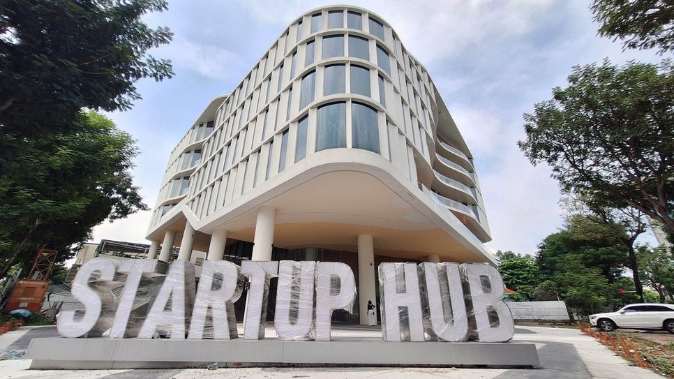Trụ sở chính của Công ty CP Quỹ đầu tư mạo hiểm TP.HCM dự kiến đặt tại Tòa nhà Trung tâm Khởi nghiệp Sáng tạo Thành phố. Ảnh: Trọng Nhân