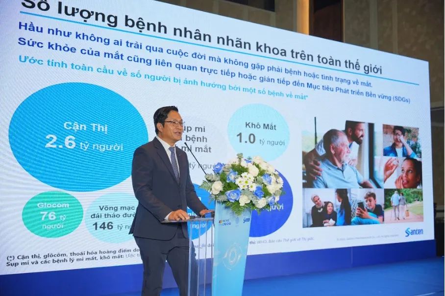 Ông Nguyễn Minh Phúc, Tổng Giám đốc Santen Việt Nam