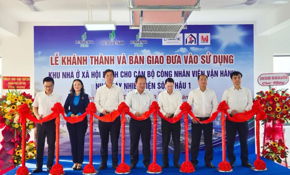 Khánh thành khu NoXH cho công nhân Nhiệt điện Sông Hậu 1