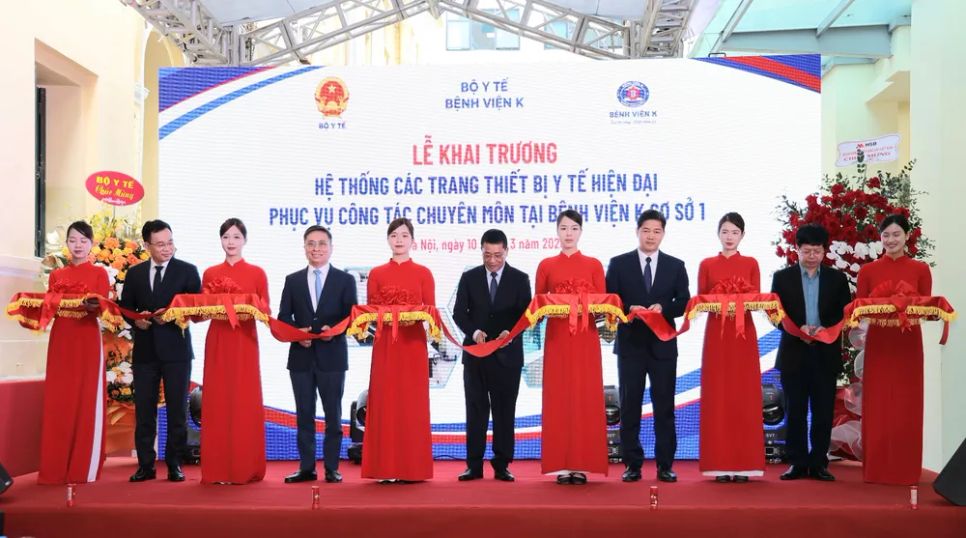 Bệnh viện K khai trương đưa vào sử dụng nhiều thiết bị y tế hiện đại phục vụ người bệnh