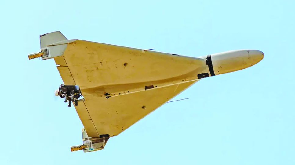 Máy bay không người lái lớp Shahed của Iran được sử dụng để tấn công các mục tiêu của Mỹ và Israel ở Trung Đông. Ảnh: Getty Images