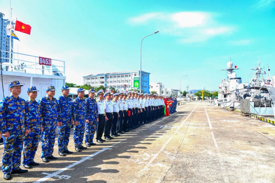 Tàu 17 cập cảng an toàn, hoàn thành tốt nhiệm vụ đối ngoại quốc phòng