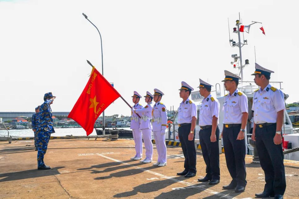 Tàu 17 cập cảng an toàn, hoàn thành tốt nhiệm vụ đối ngoại quốc phòng