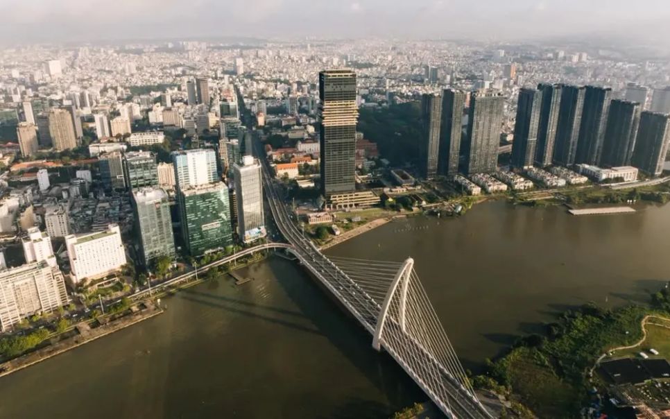 Tòa nhà trung tâm tài chính mới Marina IFC tại TPHCM.