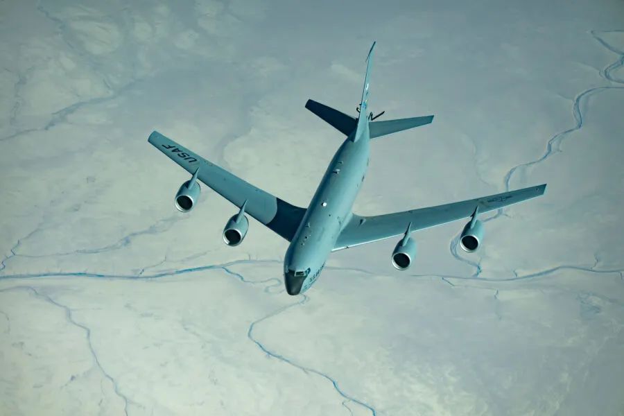 Máy bay KC-135. Ảnh:U.S. AIR FORCE