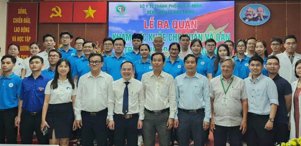 62 y, bác sĩ từ 4 bệnh viện trên địa bàn TPHCM sẽ lên đường thực hiện nhiệm vụ từ ngày 15 đến 31-3.