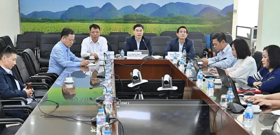 Các đại biểu tham gia hội nghị tại đầu cầu Hà Nội