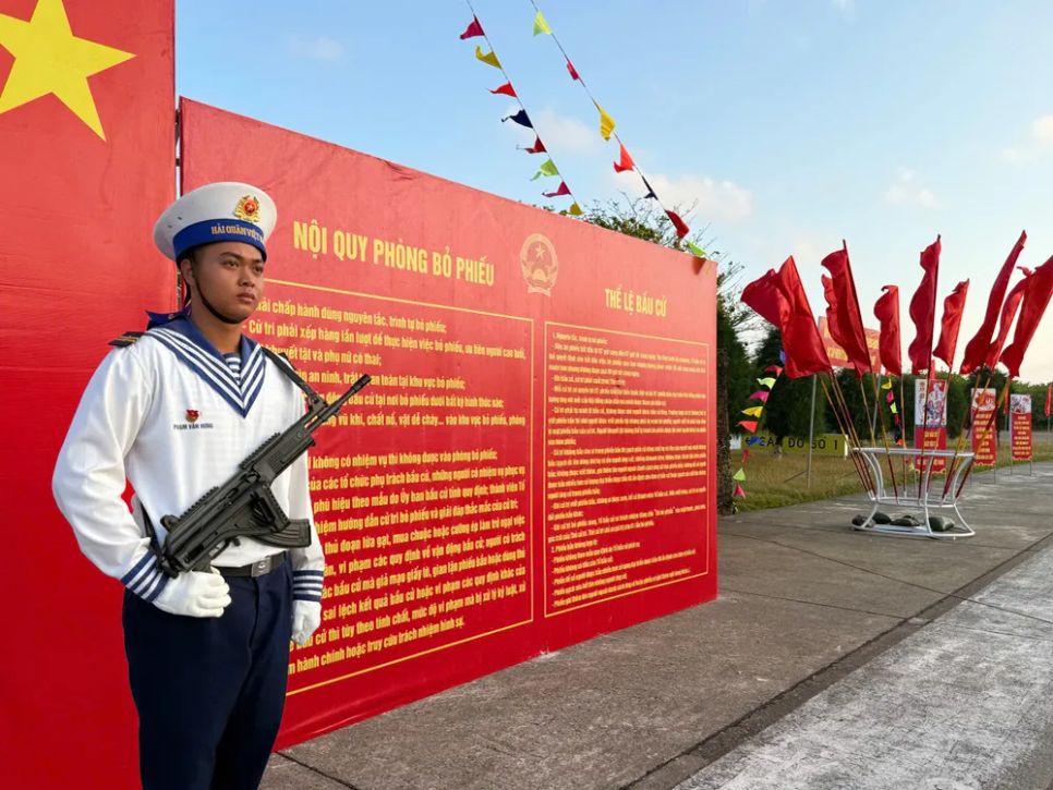 Đảo Trường Sa sẵn sàng cho ngày bầu cử