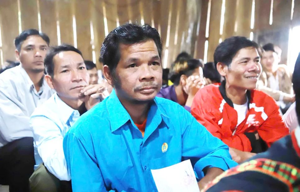 131 cử tri làng O2 nằm sâu giữa đại ngàn Gia Lai đi bỏ phiếu sớm