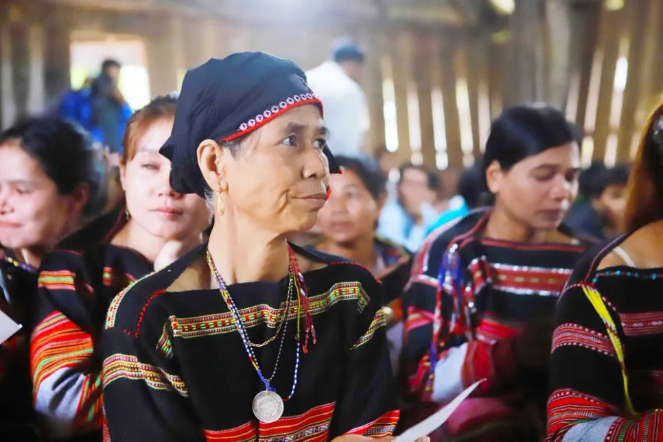 131 cử tri làng O2 nằm sâu giữa đại ngàn Gia Lai đi bỏ phiếu sớm