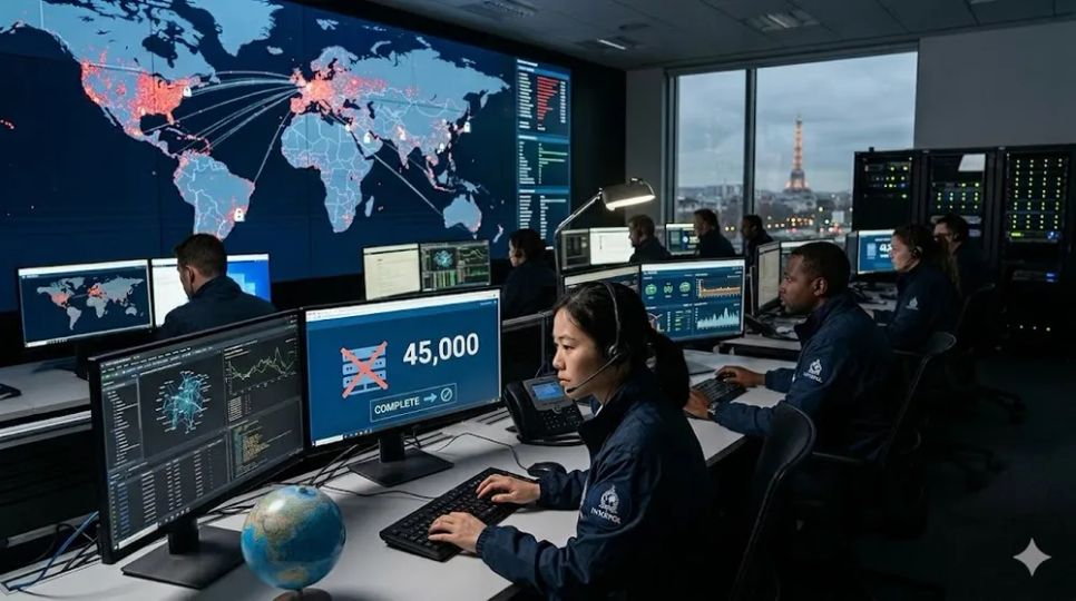 Interpol triệt phá hạ tầng tội phạm mạng toàn cầu, vô hiệu hóa 45.000 IP độc hại