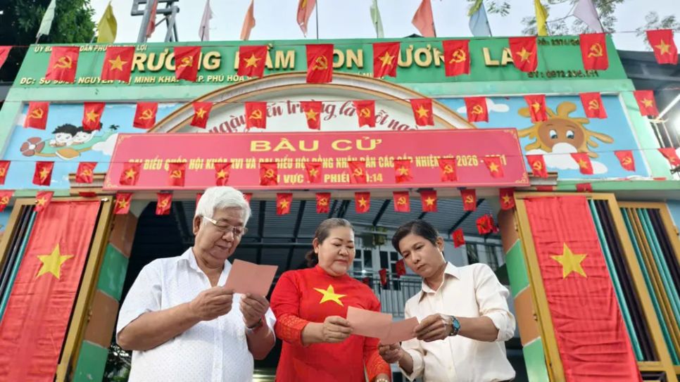 Hôm nay 15-3, gần 79 triệu cử tri cả nước đi bầu cử