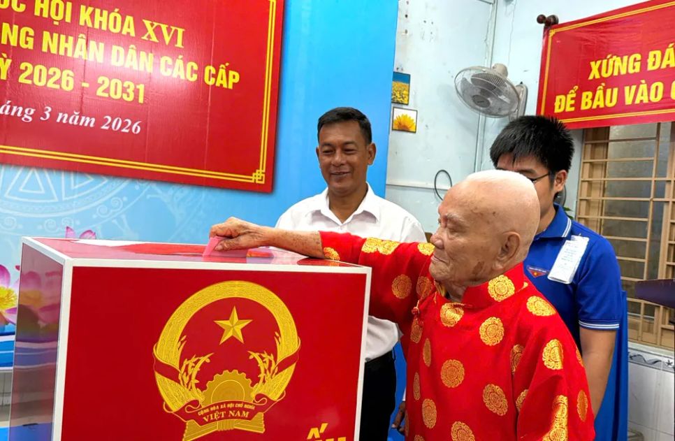 Những cử tri đặc biệt trong ngày bầu cử Những cử tri đặc biệt trong ngày bầu cử